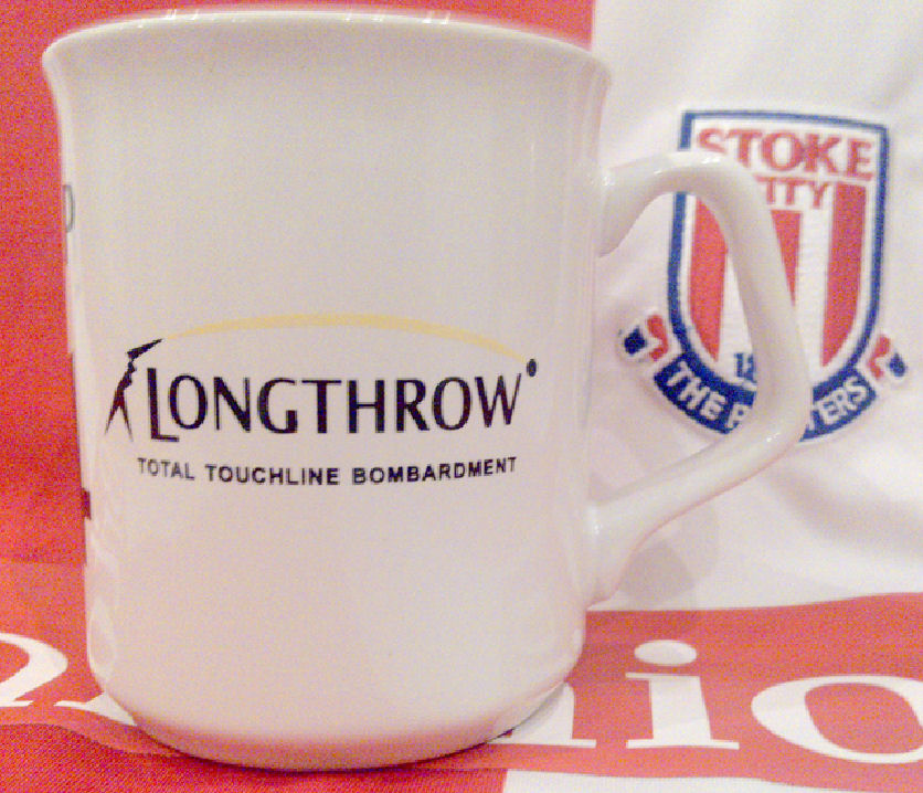 Longthrow 2 Mugs for 10.99 -  includes Free UK P&P